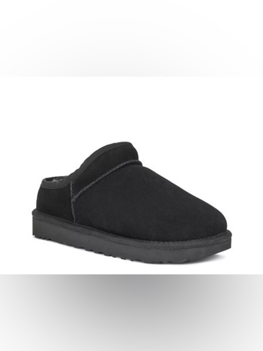UGG Black Slippers Women Size 7